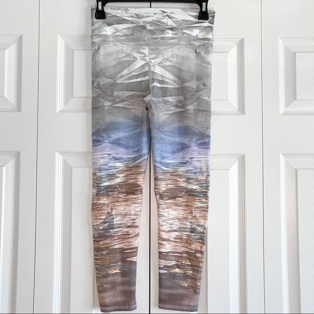 Evolution + Creation | Sky Gold Foil Leggings - Picture 3 of 5
